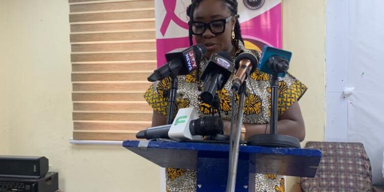 Abena Kumiwa Osae who represented the Minister of Health spoke on behalf of the Ministry